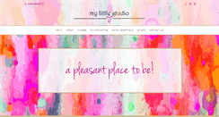 Desktop Screenshot of mylittlestudio.com